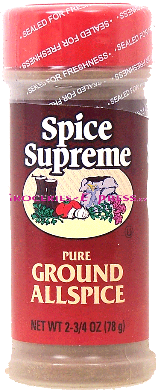 Spice Supreme  allspice, pure ground Full-Size Picture